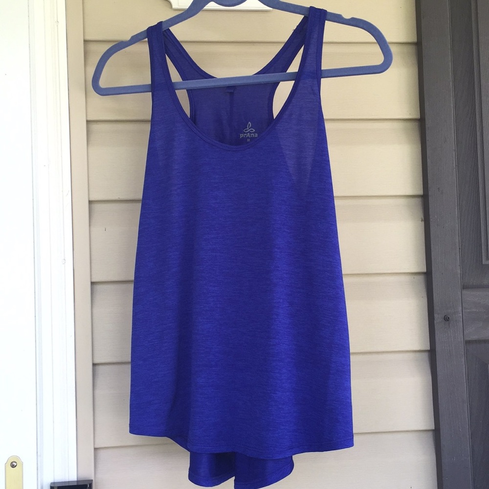 prAna Women’s Revere Tank, Cobalt, Size Medium